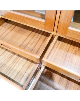 Benny WINDEN DANISA Danish Bookcase 2 Glass Doors 4 Drawers and 2 Doors