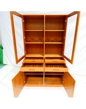 Benny WINDEN DANISA Danish Bookcase 2 Glass Doors 4 Drawers and 2 Doors