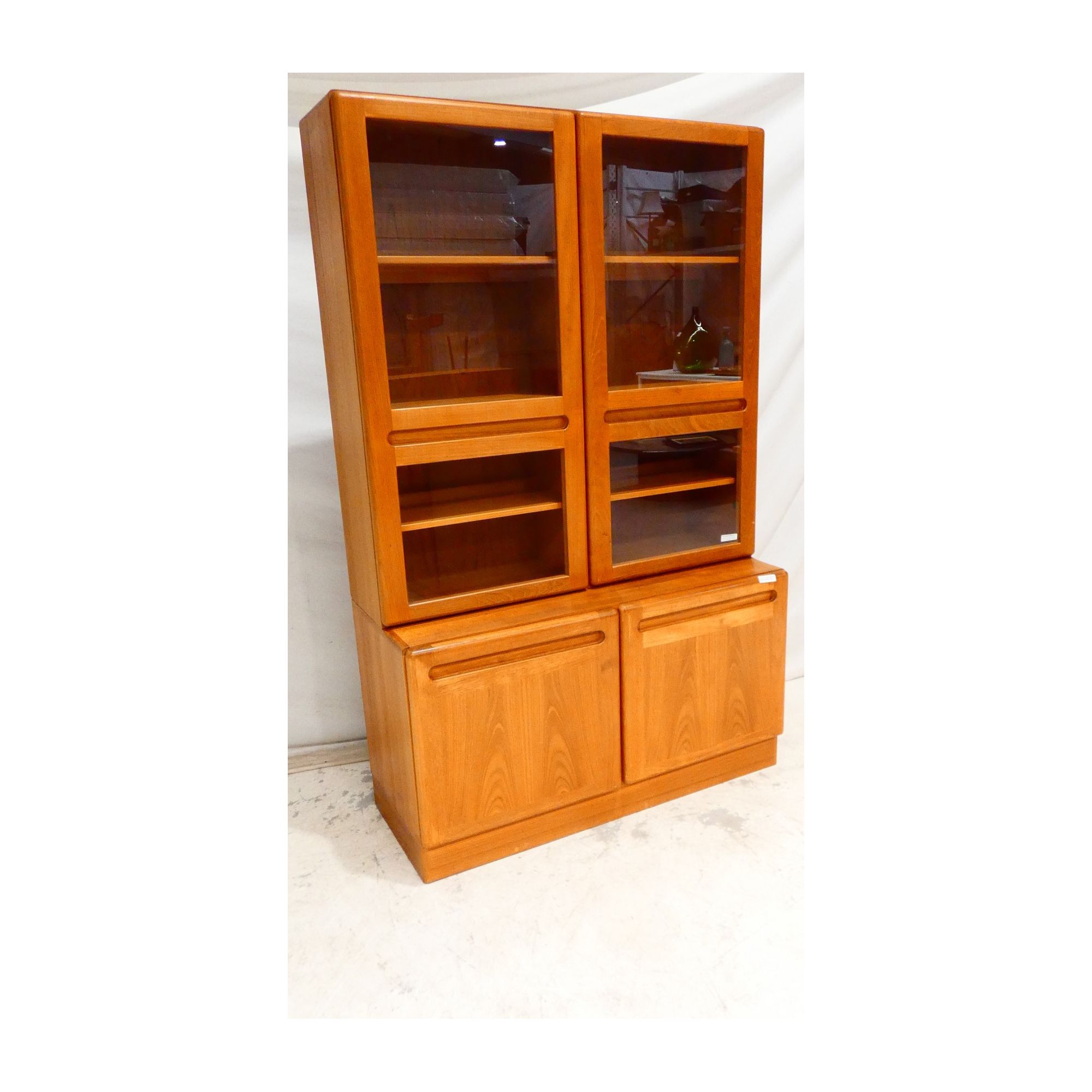 Benny WINDEN DANISA Danish Bookcase 2 Glass Doors and 2 Doors Benny WINDEN DANISA Danish Bookcase 2 Glass Doors and 2 Doors