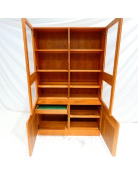 Benny WINDEN DANISA Danish Bookcase 2 Glass Doors and 2 Doors