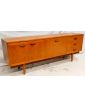 Scandinavian Style 2 Door 1 Drop Leaf 3 Drawer Sideboard