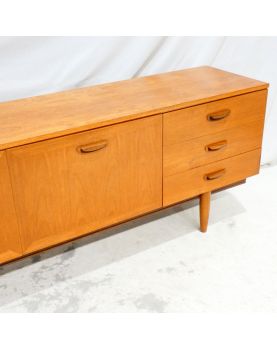 Scandinavian Style 2 Door 1 Drop Leaf 3 Drawer Sideboard