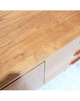 Scandinavian Style 2 Door 1 Drop Leaf 3 Drawer Sideboard