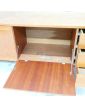 Scandinavian Style 2 Door 1 Drop Leaf 3 Drawer Sideboard