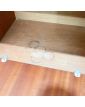 Scandinavian Style 2 Door 1 Drop Leaf 3 Drawer Sideboard