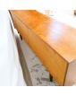 Scandinavian Style 2 Door 1 Drop Leaf 3 Drawer Sideboard