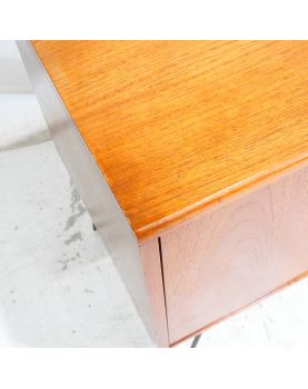 GPLAN 4-Door Sideboard with Black Metal Legs