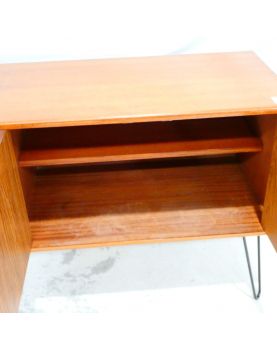 GPLAN 4-Door Sideboard with Black Metal Legs
