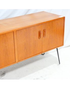 GPLAN 4-Door Sideboard with Black Metal Legs
