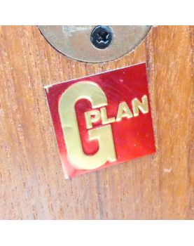 GPLAN Enfilade 4 Portes avec Pieds en Métal Noir