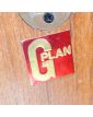 GPLAN Enfilade 4 Portes avec Pieds en Métal Noir
