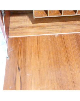 GPLAN Secretary 1 Drop Leaf with Metal Legs