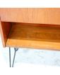 GPLAN Secretary 1 Drop Leaf with Metal Legs