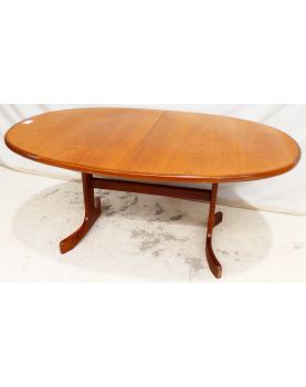 GPLAN Table Ovale Allonge Papillon