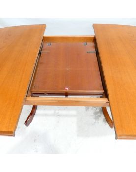 GPLAN Table Ovale Allonge Papillon