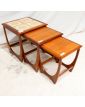 GPLAN Set of 3 Nesting Tables with Tiled Top