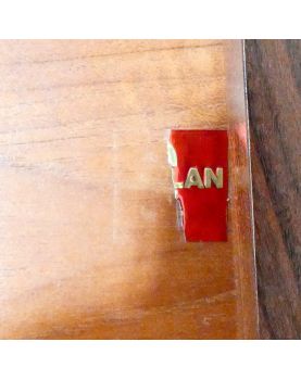 GPLAN Série de 3 Tables Gigognes Dessus Carrelée