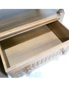 ERCOL Meuble Bas 1 Niche 2 Tiroirs