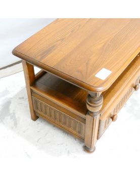 ERCOL Meuble Bas 1 Niche 2 Tiroirs
