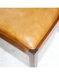 GPLAN Set of 6 Brown Leatherette Seat Chairs