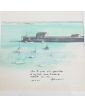 Aquarelle Port de Granville Signé André EONO