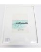 Watercolor Port of Granville Signed André EONO