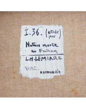 Huile sur Toile Nature Morte Aux Faisans L.H. LEMIRRE