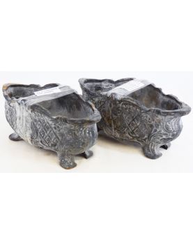 Paire de Jardinières en Fonte