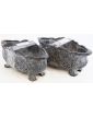 Pair of Cast Iron Planters