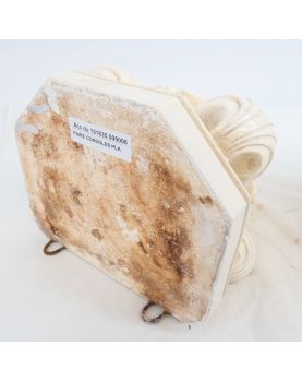 Pair of Painted Plaster Consoles