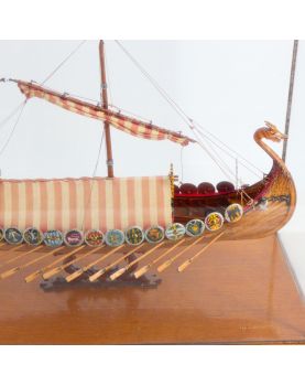 Drakkar model signed L.H.LEMIRRE