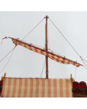Drakkar model signed L.H.LEMIRRE
