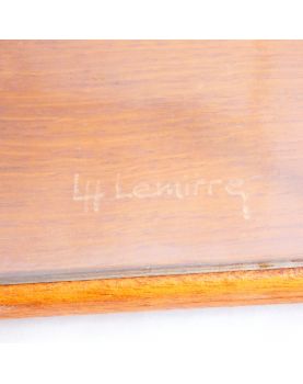 Drakkar model signed L.H.LEMIRRE