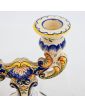 Double Candle Holder in ROUEN Earthenware