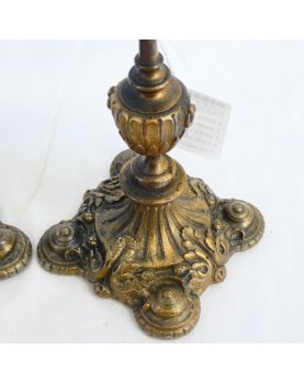 Pair of Napoleon III Candlesticks