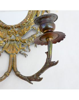 Paire d’Appliques Murale Décor Angelots
