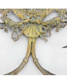 Paire d’Appliques Murale Décor Angelots