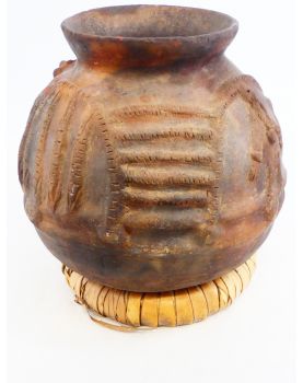 Togo Diam Terracotta Jar