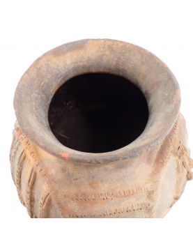 Togo Diam Terracotta Jar