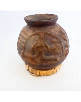 Togo Diam Terracotta Jar