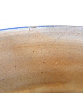 Pot Couvert Marocain en Faïence Bleue