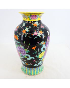 Vase Chinois Fond Noir