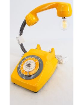 Lampe Téléphone Vintage Jaune