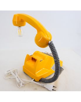 Lampe Téléphone Vintage Jaune