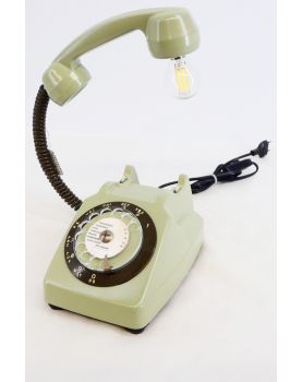 Lampe Téléphone Vintage Vert Olive