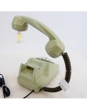 Lampe Téléphone Vintage Vert Olive