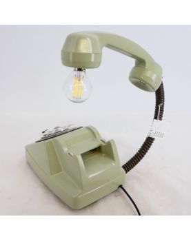 Lampe Téléphone Vintage Vert Olive