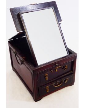 Petit Meuble de Coiffeuse Asiatique