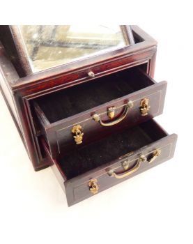 Petit Meuble de Coiffeuse Asiatique
