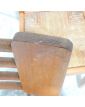 Set of 4 Pierre CRUEGE Straw Chairs